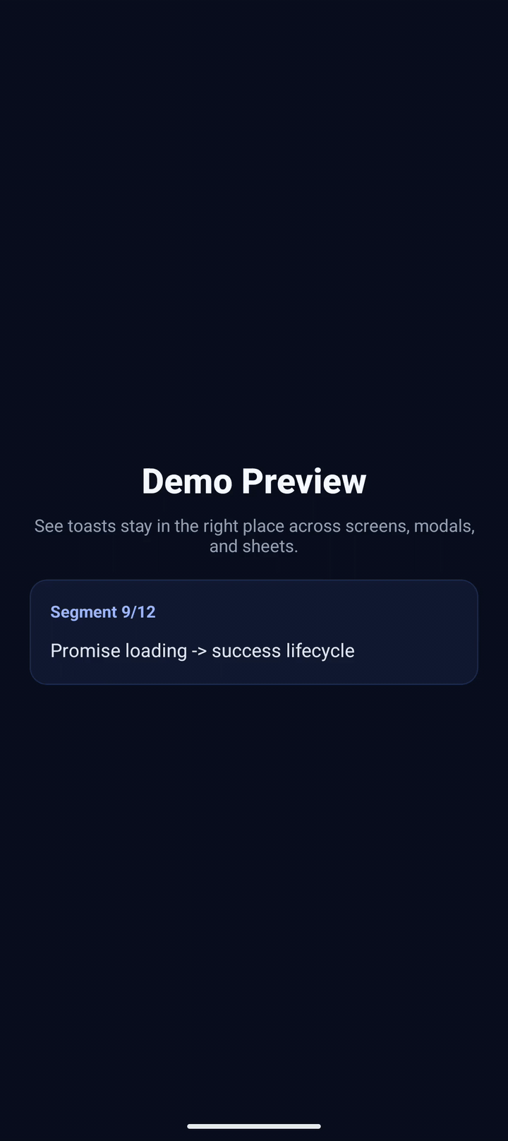 Promise lifecycle preview